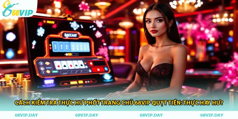 Cách kiểm tra thực hư phốt trang chủ 68vip quỵt tiền: thực hay hư?