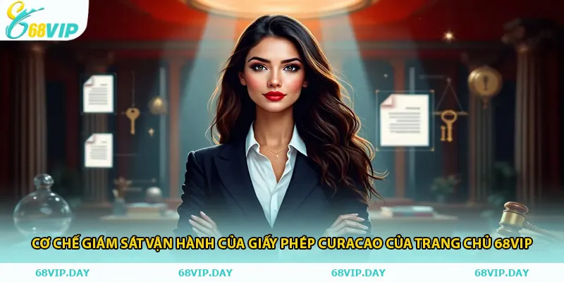 Cơ chế giám sát vận hành của giấy phép curacao của trang chủ 68vip
