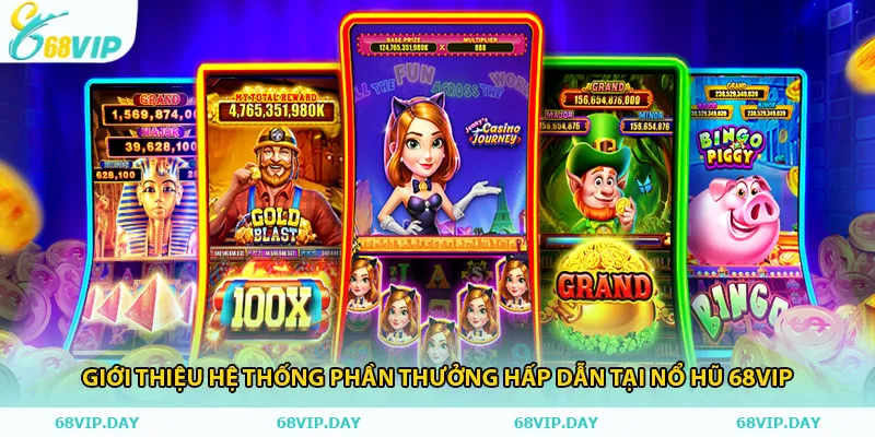 Giới thiệu hệ thống phần thưởng hấp dẫn tại nổ hũ 68vip