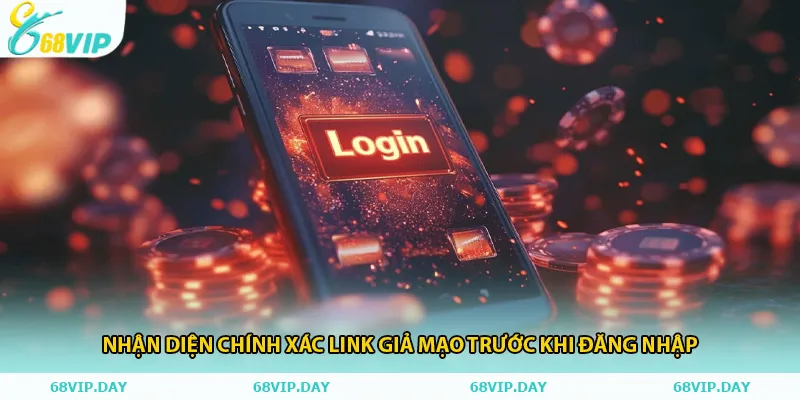 Nhận diện chính xác link giả mạo trước khi đăng nhập